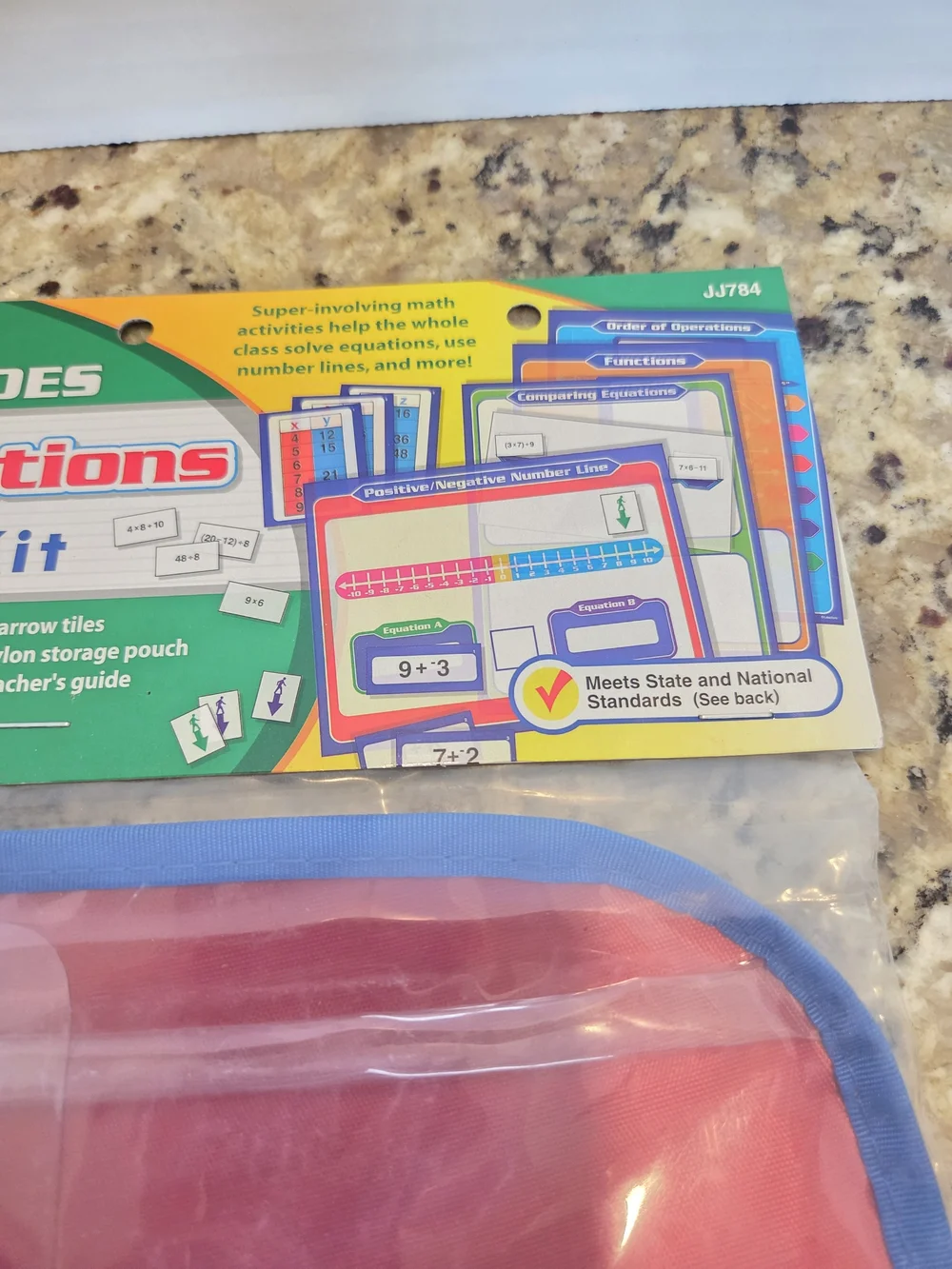 Lakeshore Solving Equations Overhead Kit Algebra Educational Math JJ784 Ages 9+